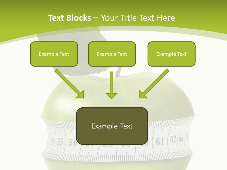 Sports Slim Exercising PowerPoint Template