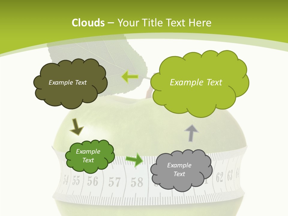 Sports Slim Exercising PowerPoint Template