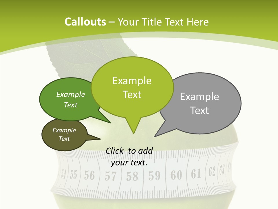 Sports Slim Exercising PowerPoint Template