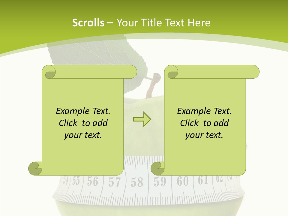 Sports Slim Exercising PowerPoint Template