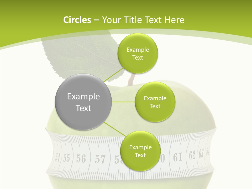 Sports Slim Exercising PowerPoint Template