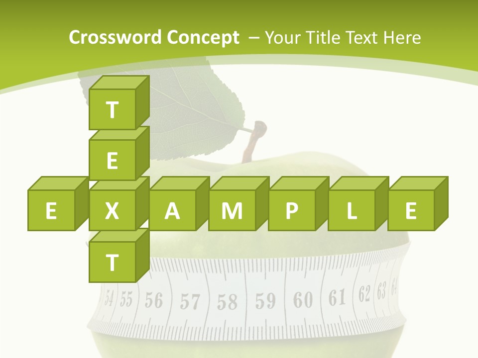 Sports Slim Exercising PowerPoint Template