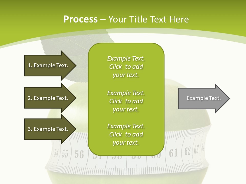 Sports Slim Exercising PowerPoint Template