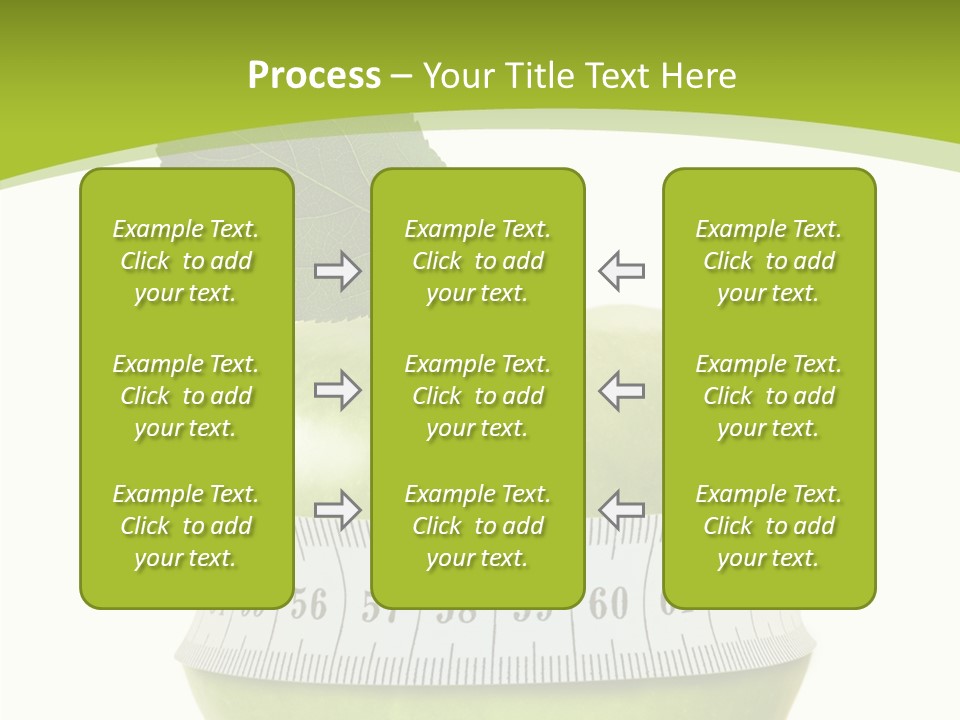 Sports Slim Exercising PowerPoint Template