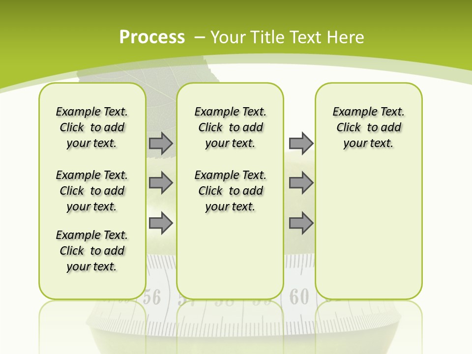 Sports Slim Exercising PowerPoint Template
