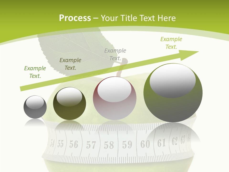 Sports Slim Exercising PowerPoint Template