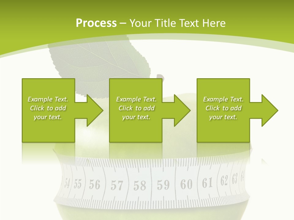 Sports Slim Exercising PowerPoint Template