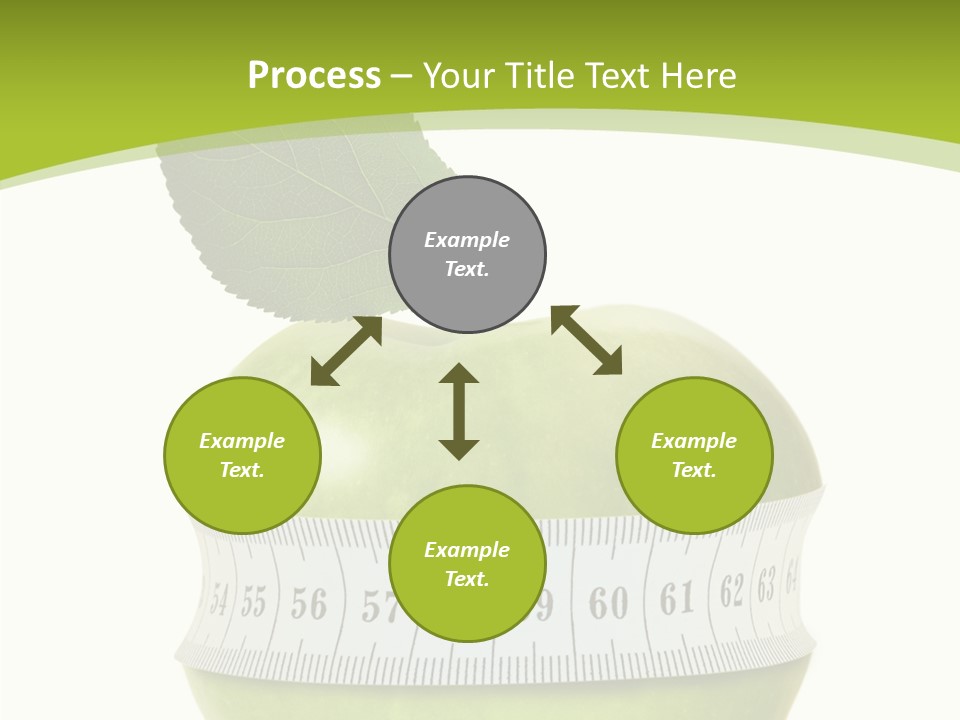 Sports Slim Exercising PowerPoint Template