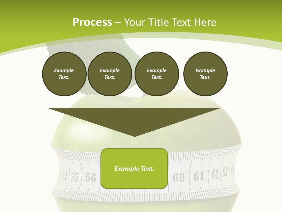 Sports Slim Exercising PowerPoint Template