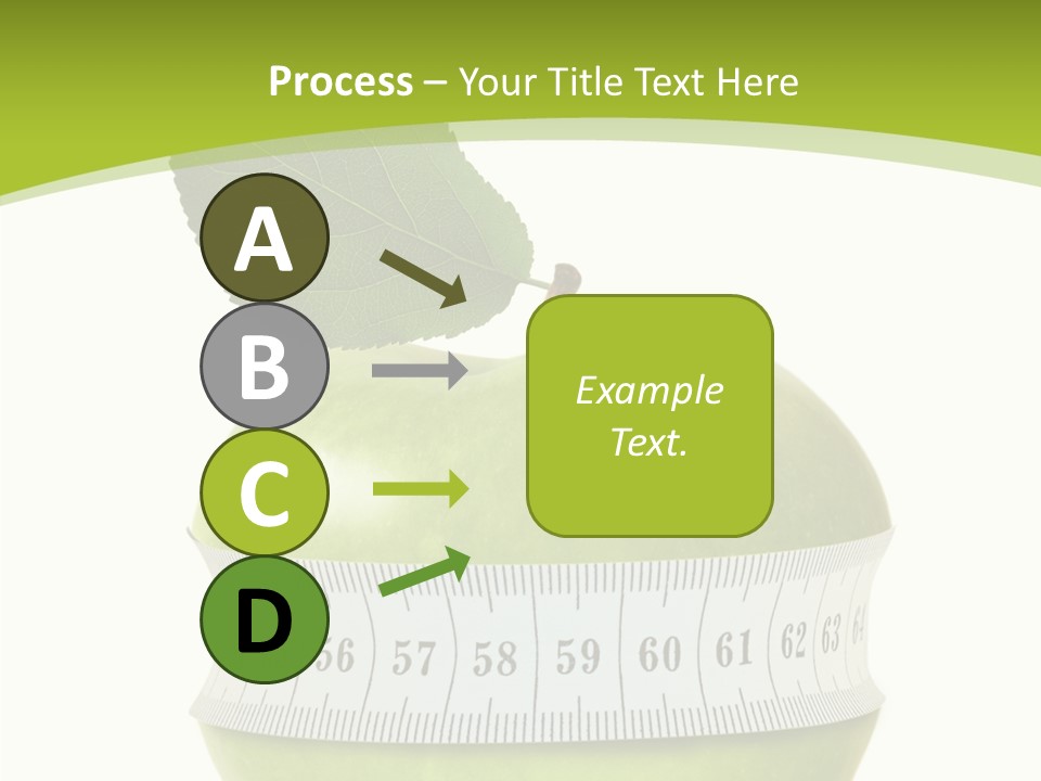 Sports Slim Exercising PowerPoint Template