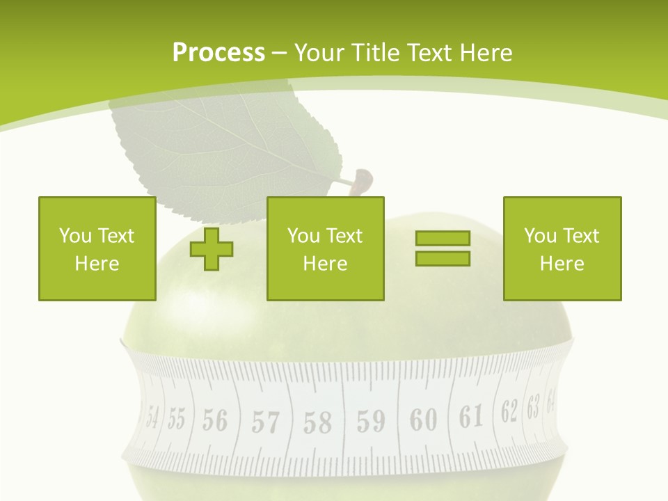 Sports Slim Exercising PowerPoint Template