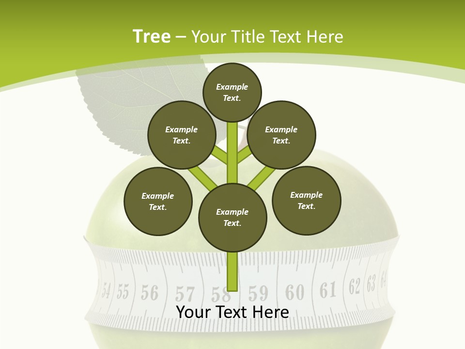 Sports Slim Exercising PowerPoint Template