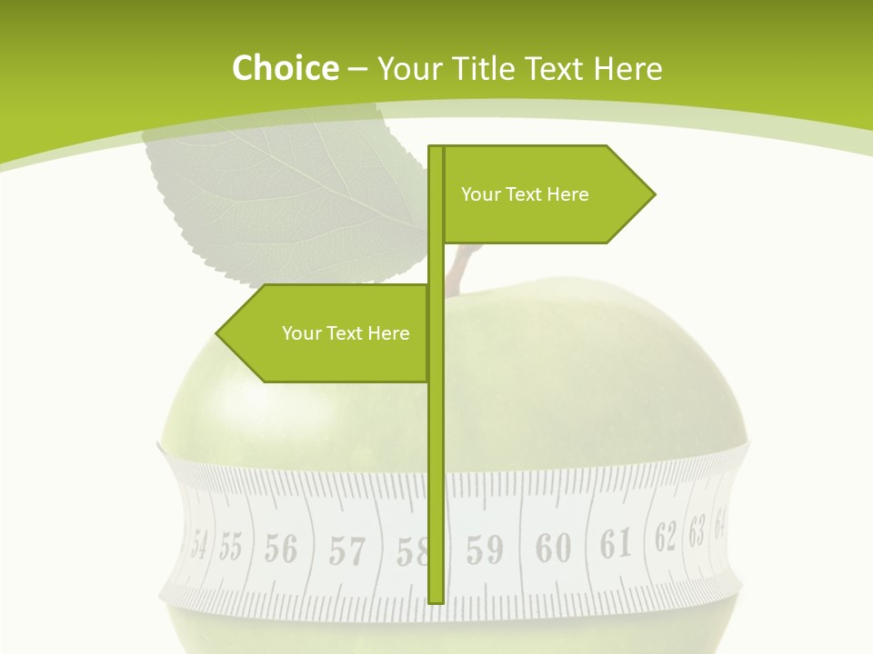 Sports Slim Exercising PowerPoint Template