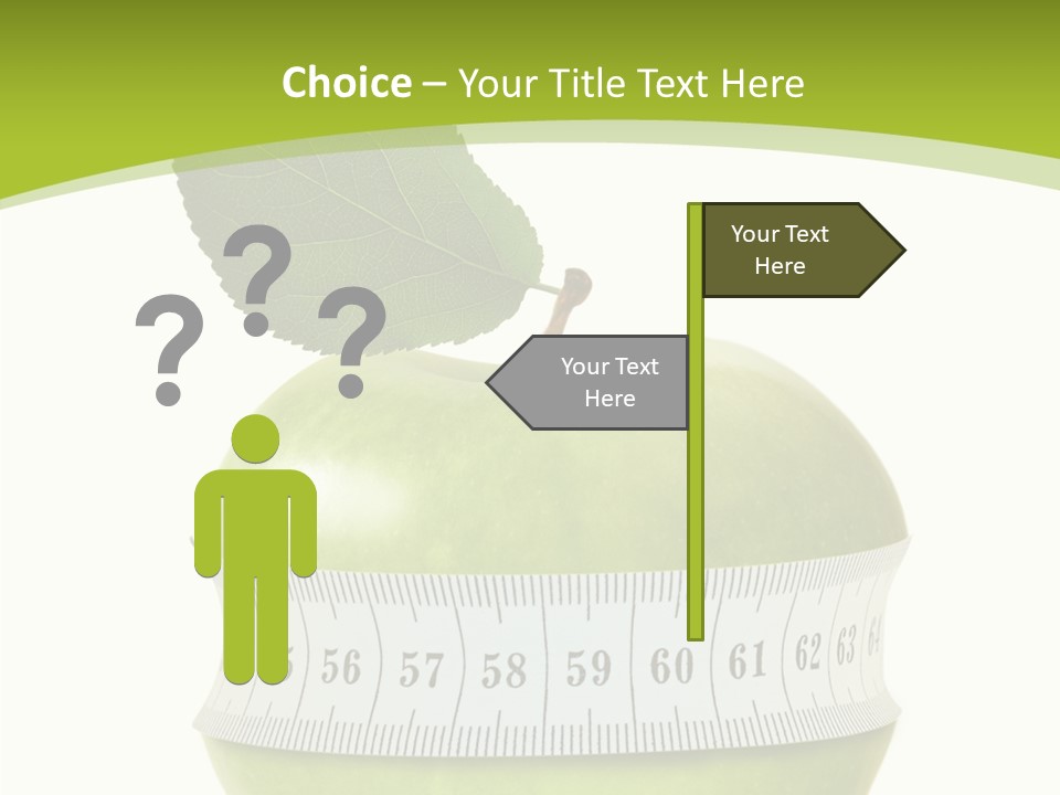 Sports Slim Exercising PowerPoint Template