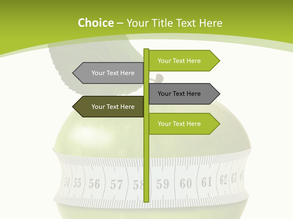 Sports Slim Exercising PowerPoint Template