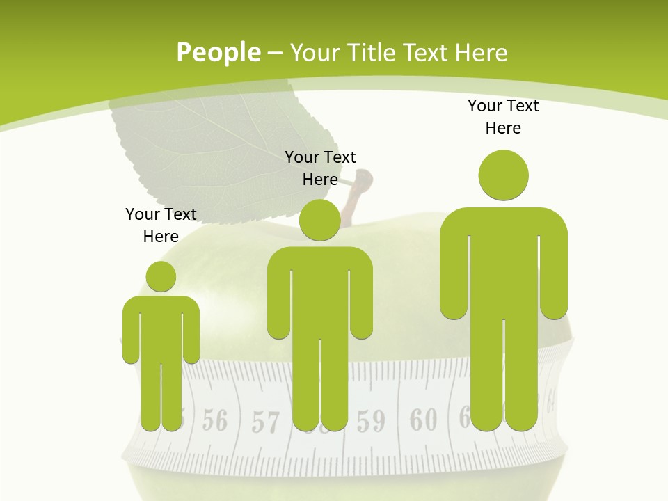 Sports Slim Exercising PowerPoint Template