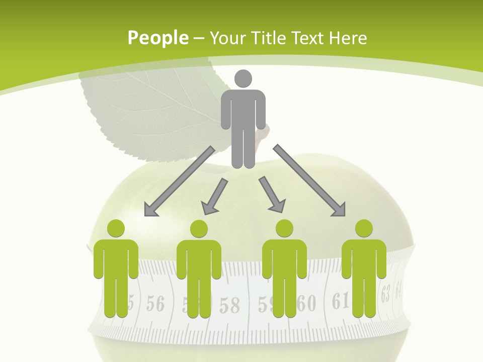 Sports Slim Exercising PowerPoint Template