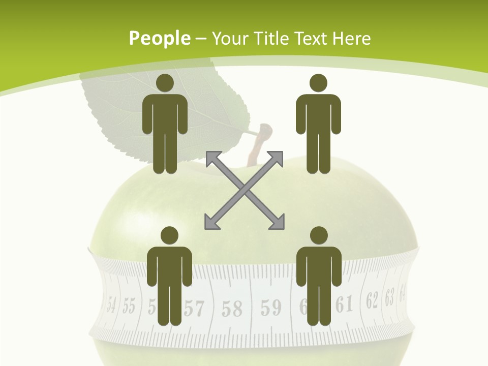 Sports Slim Exercising PowerPoint Template