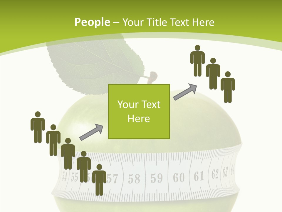 Sports Slim Exercising PowerPoint Template