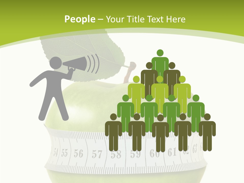 Sports Slim Exercising PowerPoint Template