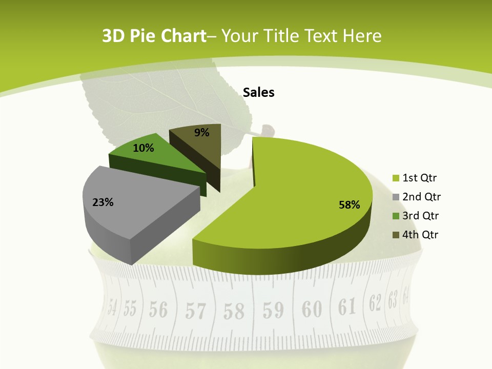 Sports Slim Exercising PowerPoint Template