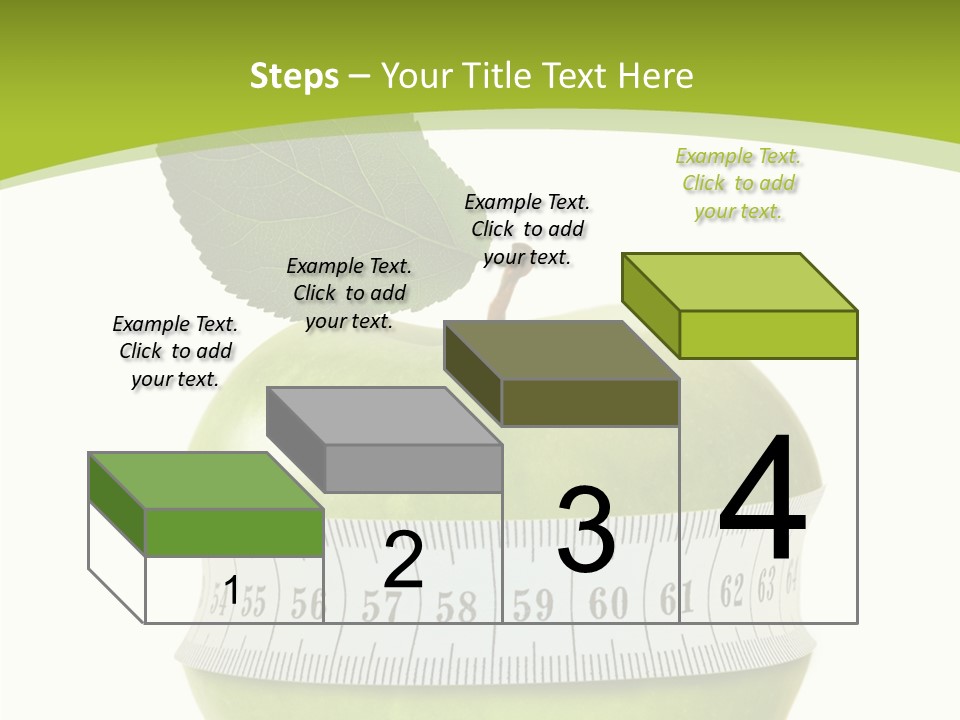 Sports Slim Exercising PowerPoint Template