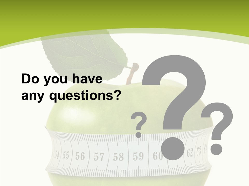 Sports Slim Exercising PowerPoint Template