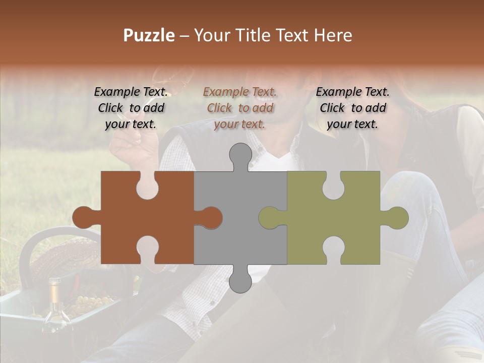 Glass Harvest Winemaking PowerPoint Template