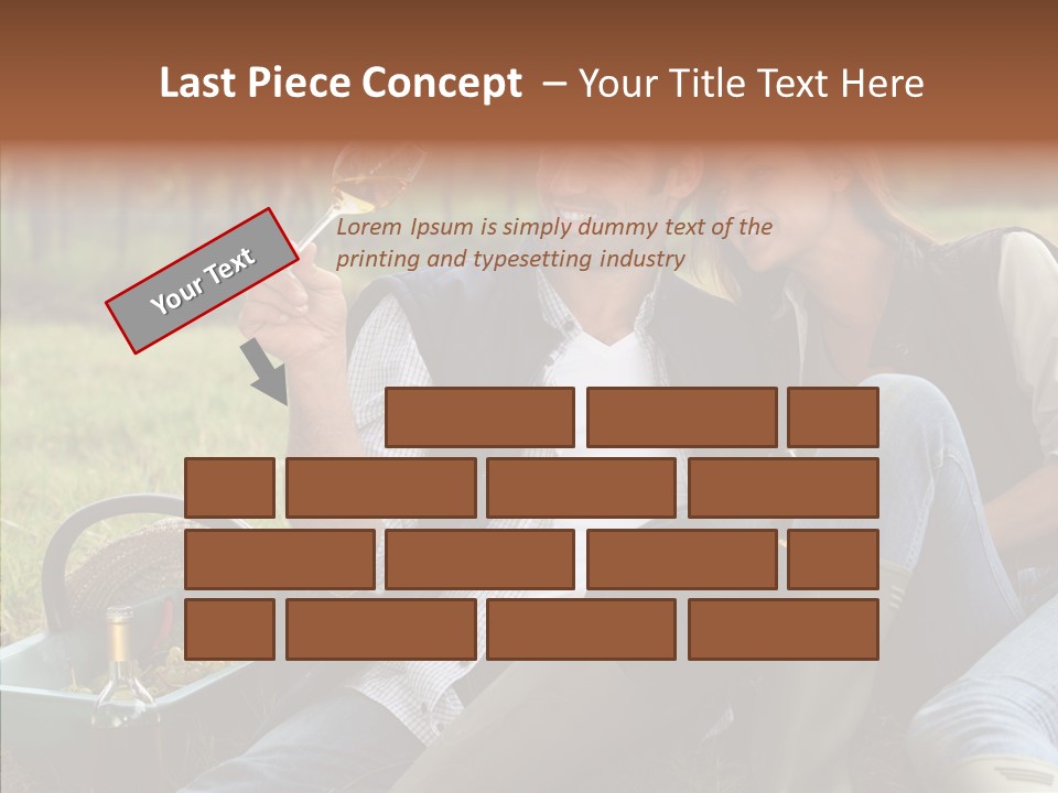 Glass Harvest Winemaking PowerPoint Template