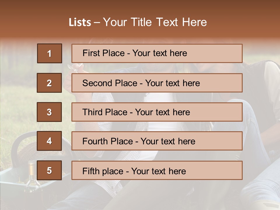 Glass Harvest Winemaking PowerPoint Template
