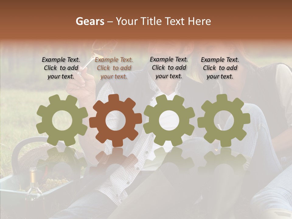 Glass Harvest Winemaking PowerPoint Template