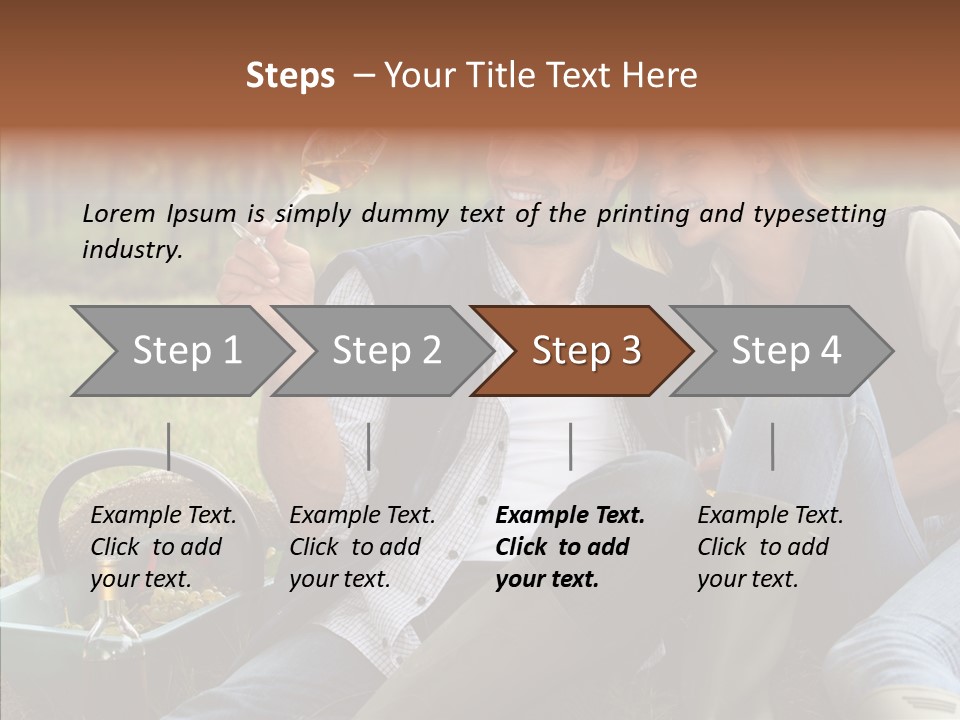 Glass Harvest Winemaking PowerPoint Template