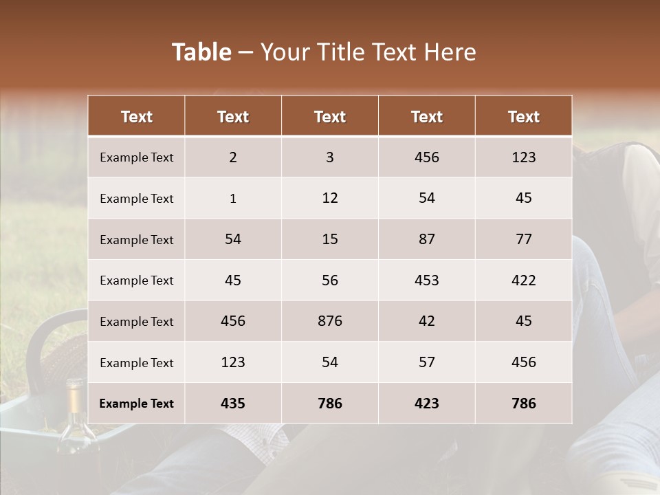 Glass Harvest Winemaking PowerPoint Template