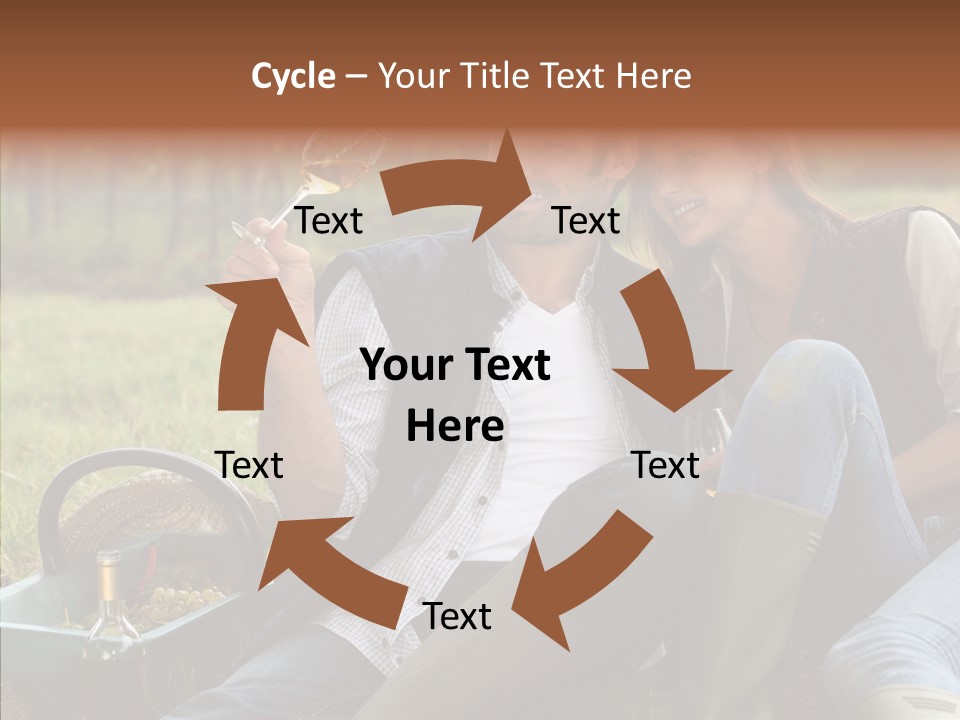 Glass Harvest Winemaking PowerPoint Template