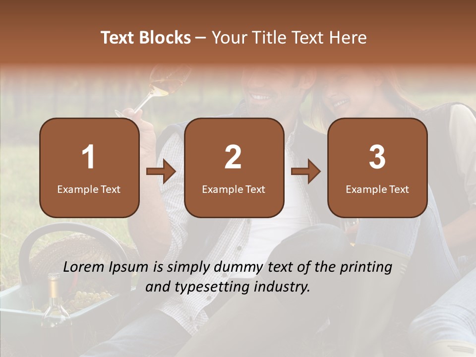 Glass Harvest Winemaking PowerPoint Template