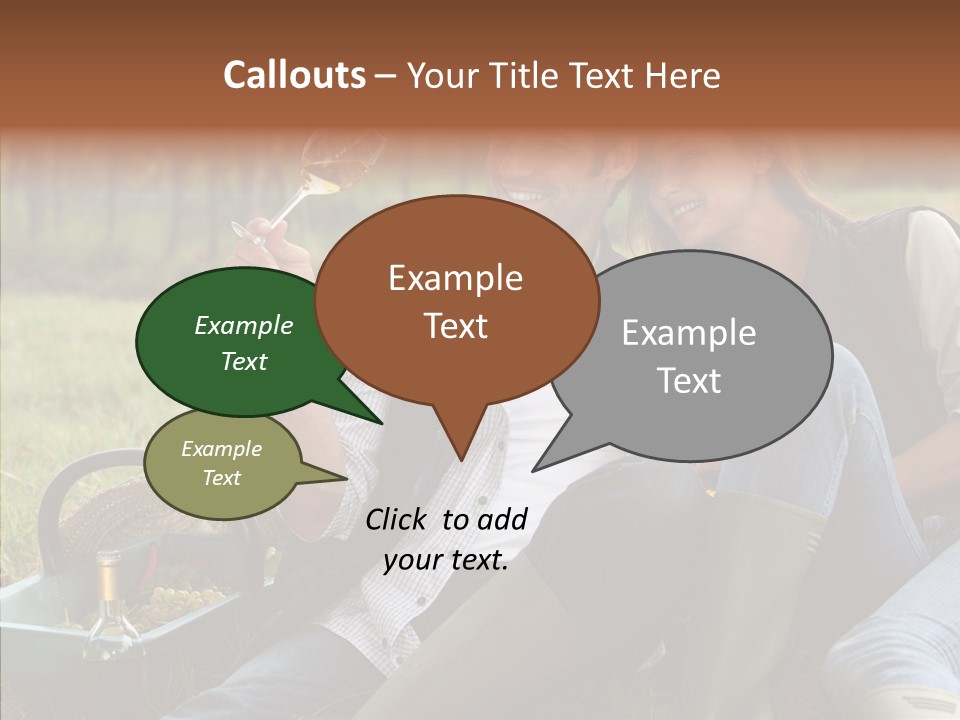 Glass Harvest Winemaking PowerPoint Template