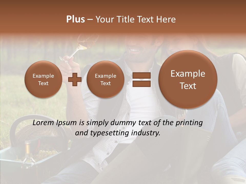Glass Harvest Winemaking PowerPoint Template