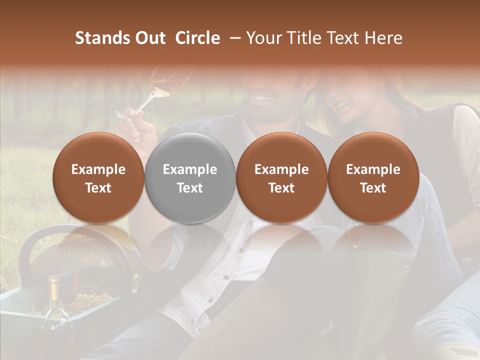 Glass Harvest Winemaking PowerPoint Template