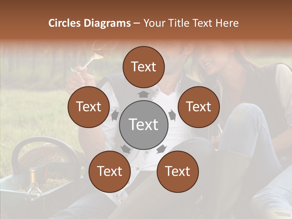 Glass Harvest Winemaking PowerPoint Template