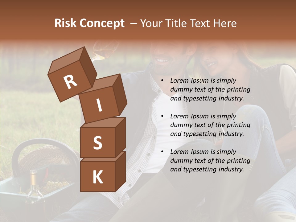 Glass Harvest Winemaking PowerPoint Template