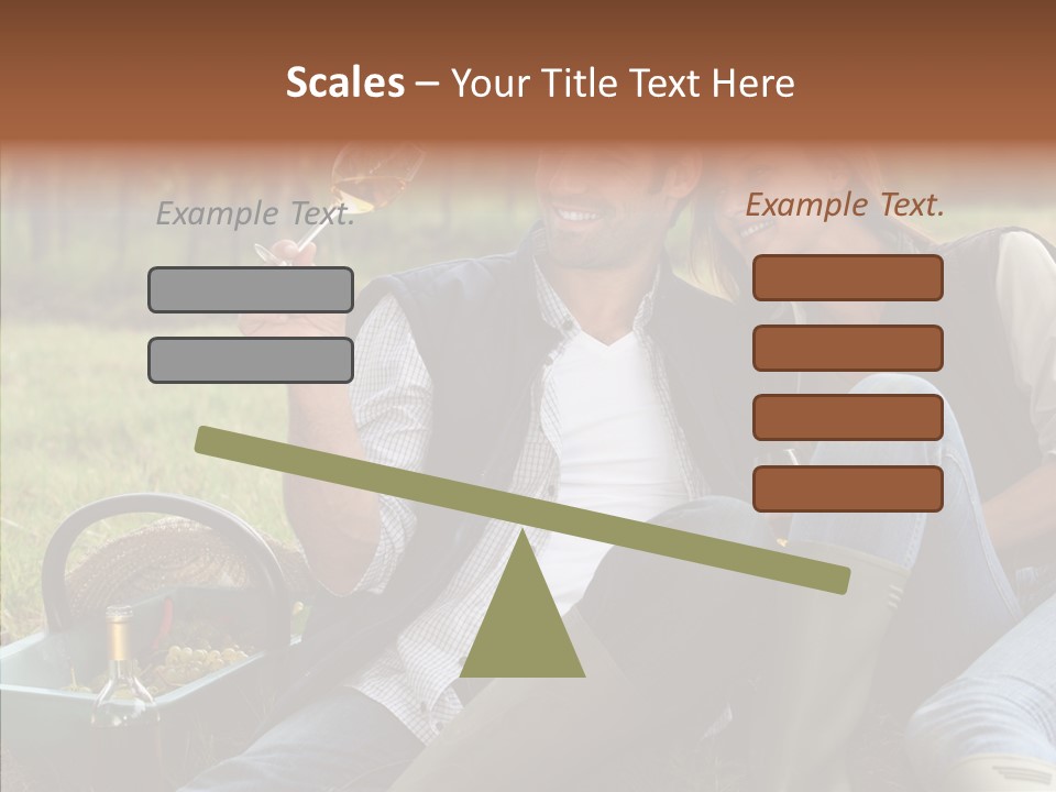 Glass Harvest Winemaking PowerPoint Template