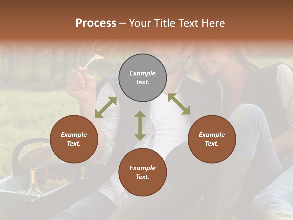 Glass Harvest Winemaking PowerPoint Template