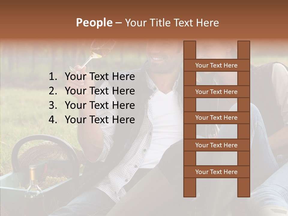 Glass Harvest Winemaking PowerPoint Template