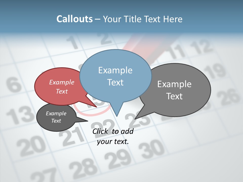 Pencil Business Time PowerPoint Template