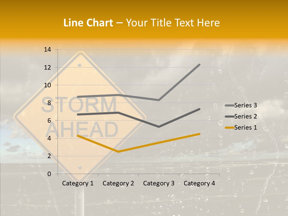 Roadsign Sign Dangerous PowerPoint Template