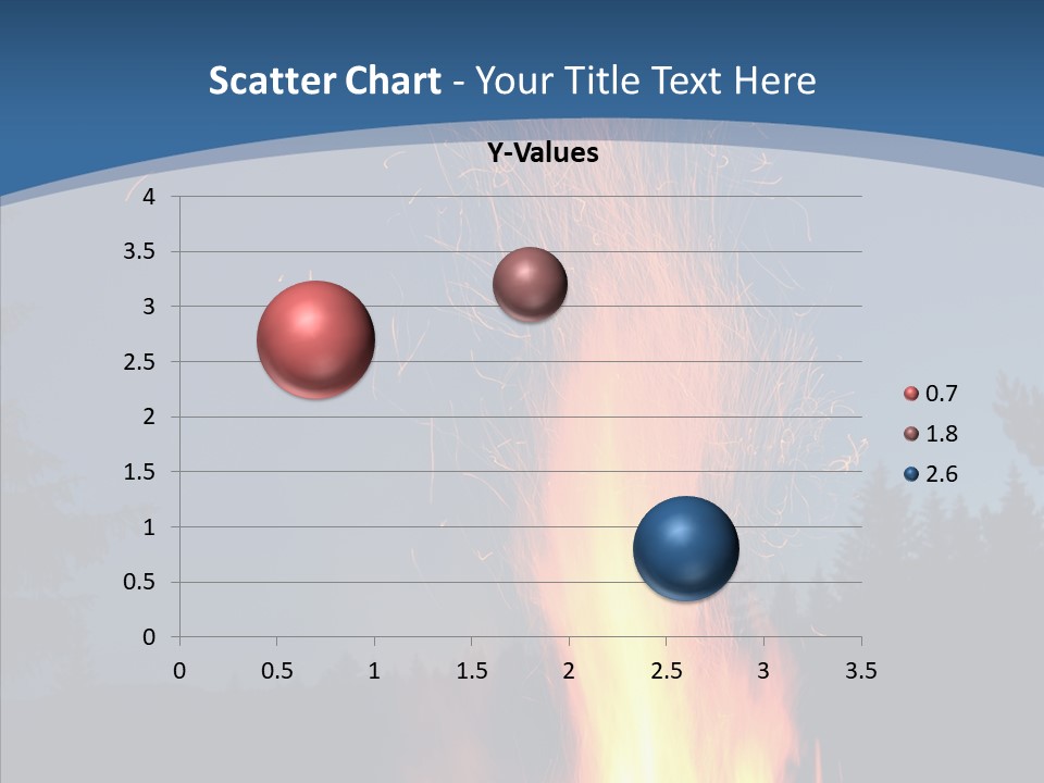 Ash Coal Firewood PowerPoint Template