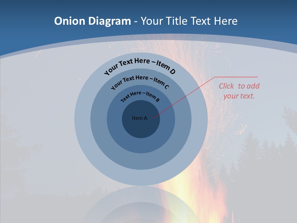 Ash Coal Firewood PowerPoint Template