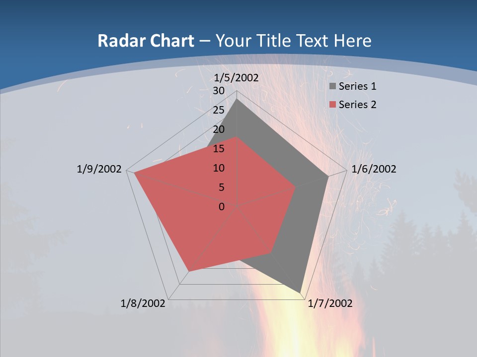 Ash Coal Firewood PowerPoint Template