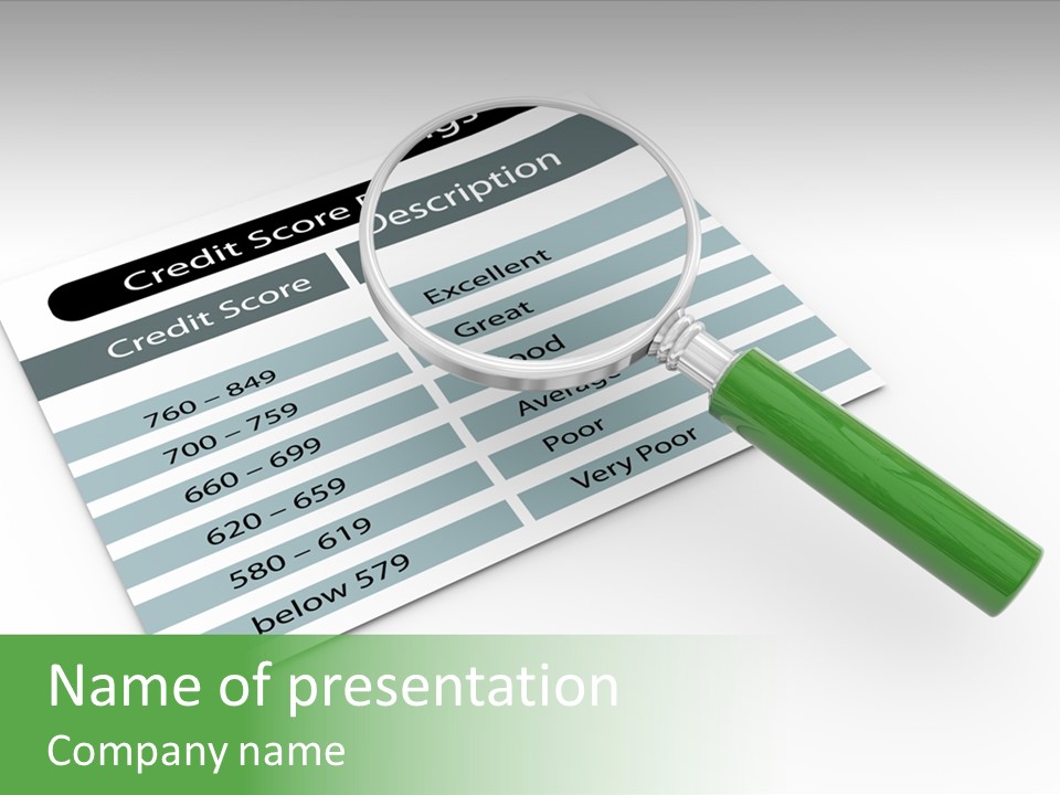 Pick Search Report PowerPoint Template