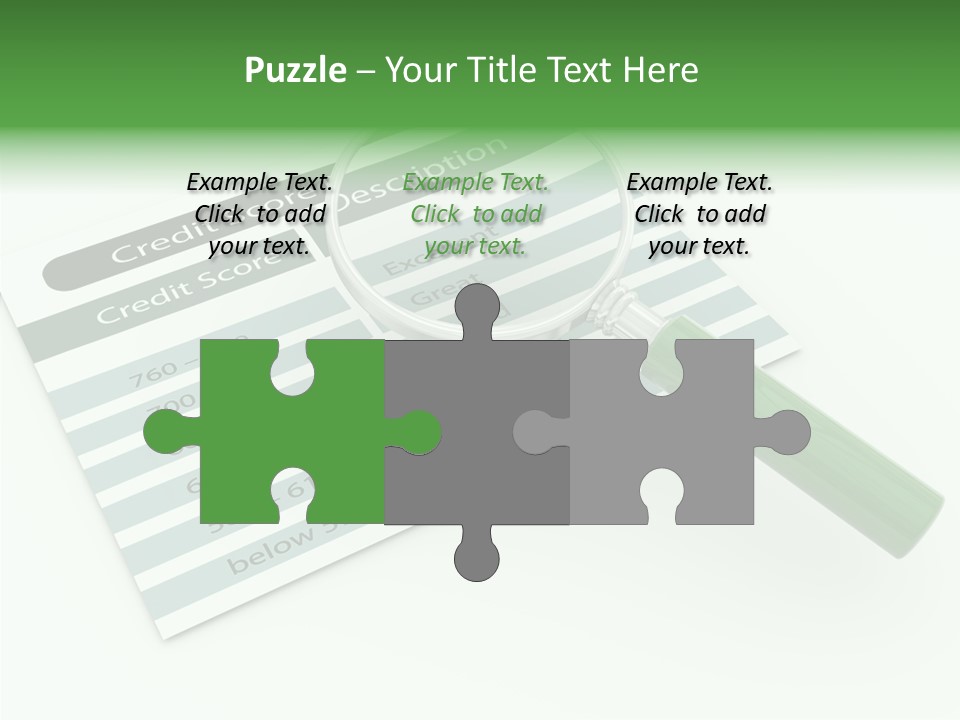 Pick Search Report PowerPoint Template